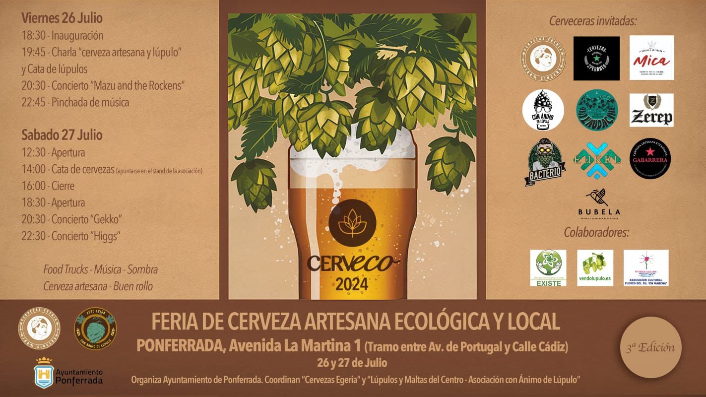 Higgs en 'Fiesta de la Cerveza Artesana en Ponferrada'