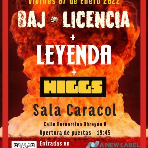 Higgs + Leyenda + Bajo Licencia en 'Caracol'