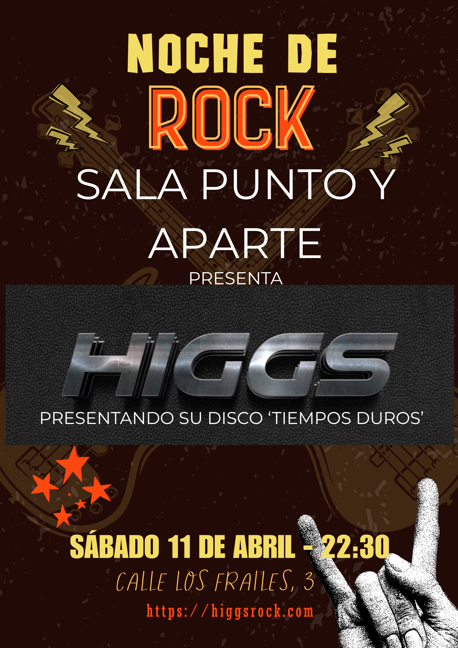 Higgs en directo en la sala 'Punto y Aparte' en 'Ponferrada'